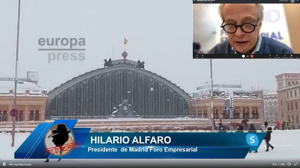 Hilario Alfaro en Los Intocables de Distrito TV